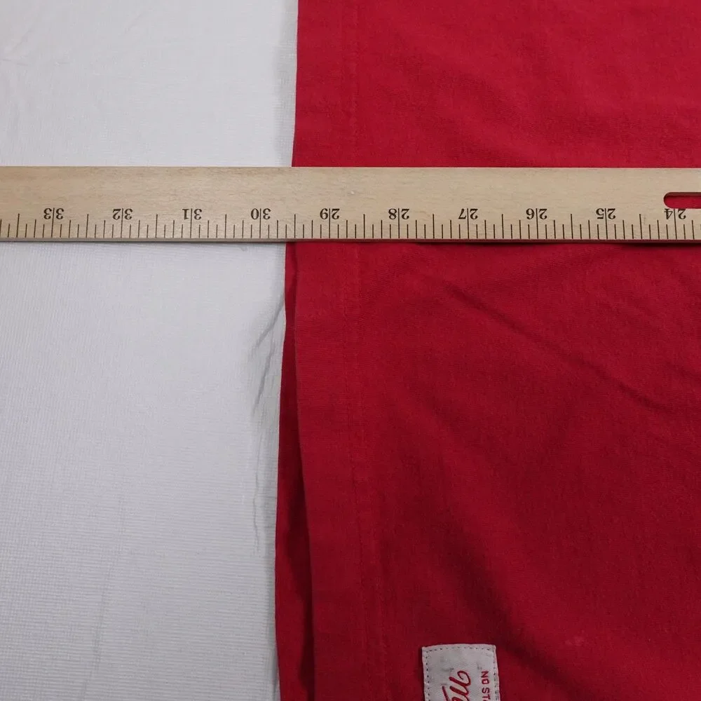 Chicago Bulls Shirt Mens XL Red NBA Basketball Windy City Tee Mitchell & Ness